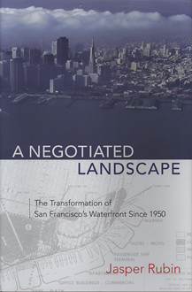 Book cover, A Negotiated Landscape, by Jasper Rubin
