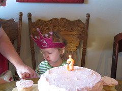 Lily at her 3rd bday party