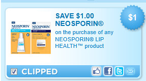 Neosporin Lip Coupon