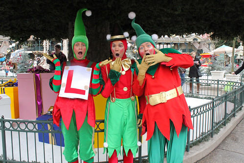 Having fun with the crazy Elves!