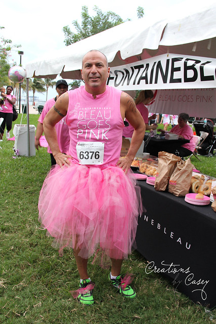 Commitment. Nothing says you are committed like a pink tutu.