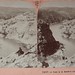 Fotografia estereoscópica de la desembocadura del Arroyo de la Degollada y el Cerro del Bu titulada "Le Tage et le Barrio Santa-Lucia, Tolede" de Jean Andrieu hacia 1870