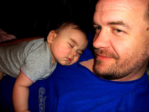 Nap Time with Daddy 2