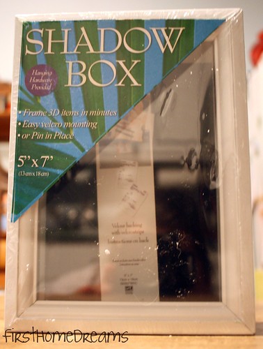 Michael's White Shadow box