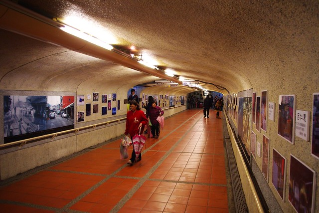 瑞芳車站走廊