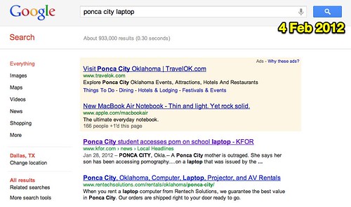 ponca city laptop - Google Search (4 Feb 2012)