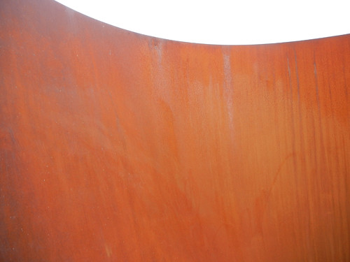 Steel Sculpture by Richard Serra, Cantor Arts Center, Stanford University _ 8379