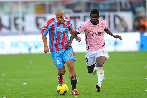 Catania-Palermo 2-0, ultima vittoria interna etnea