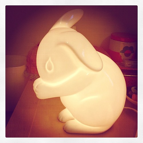 Bunny lamp!