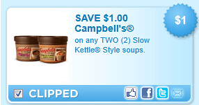 Slow Kettle Style Soups. Coupon