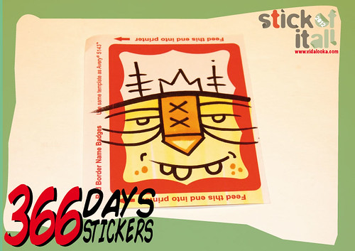 366 Days - 366 Stickers by Vidalooka - Trading again -
