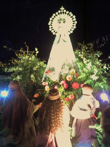 Our Lady of Fatima, after the procession