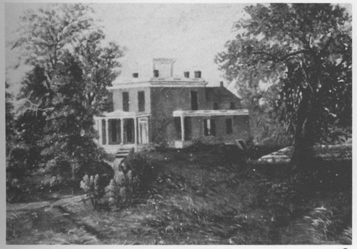 Fred Welton house painted by daughter Mary