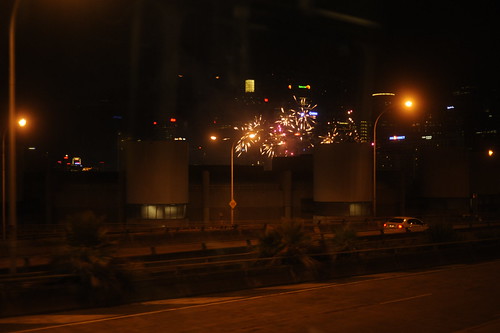 Random Fireworks from the bus