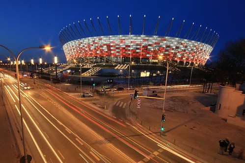 Poland, National Stadium in Warsaw / Warszawa, Stadion Narodowy