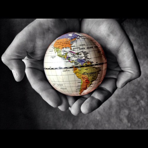 He's got the whole world in His hands. #instagram #febphotoaday #hands #all_shots #jj #instadaily #retouching #photoart #instagood #world #God #Earth #iphone4s