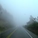 carretera con neblina