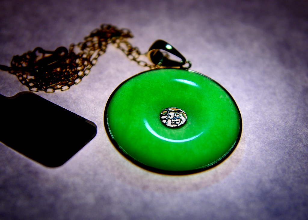 Green Jadeite pendant