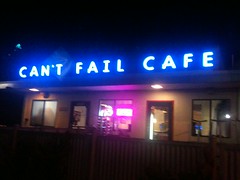 Can't Fail Cafe, Emeryville, CA, 9:30 pm