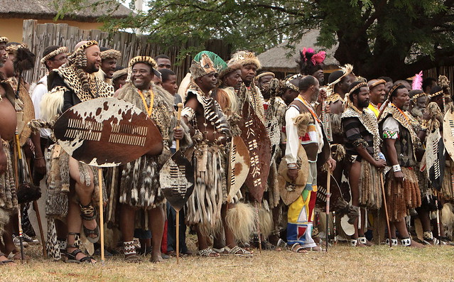 south africa - zulu reed dance ceremony by Retlaw Snellac, on Flickr