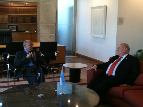 OAS Secretary General Meets with the Foreign Minister of Argentina