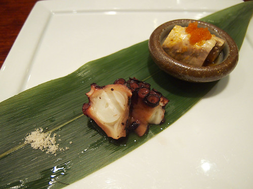 15 East - Slow Poached Octopus, Ankimo (Monkfish Liver)