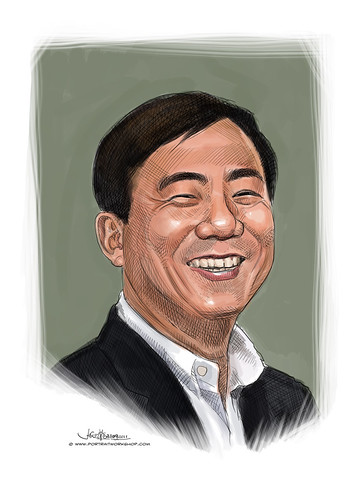 digital portrait of Stanley Tan