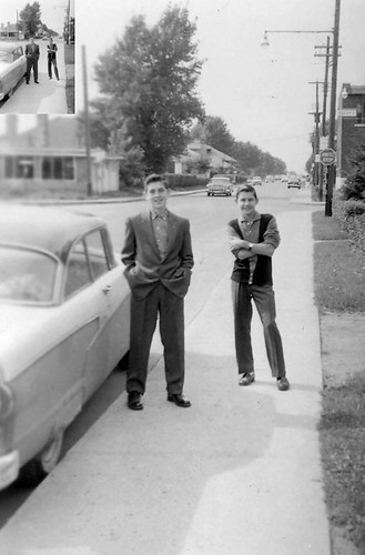 McEachran (now Acadie) & Ogilvy streets in 1956