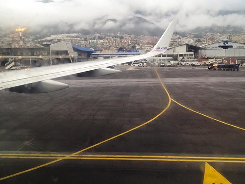 leaving Quito