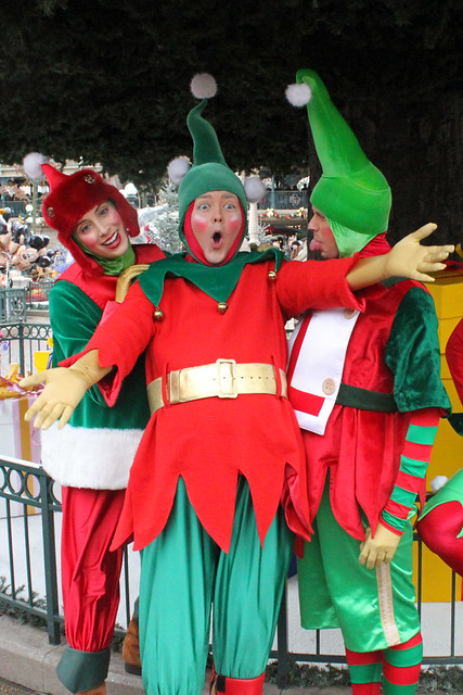 Having fun with the crazy Elves!
