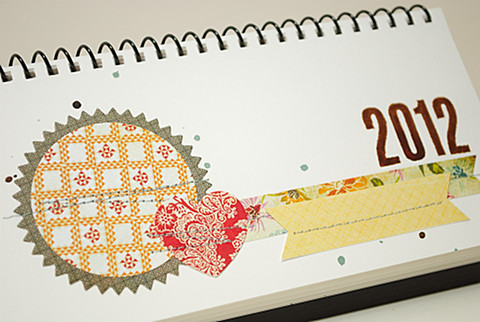Picadilly (Basic Grey) 2012 desk calendar