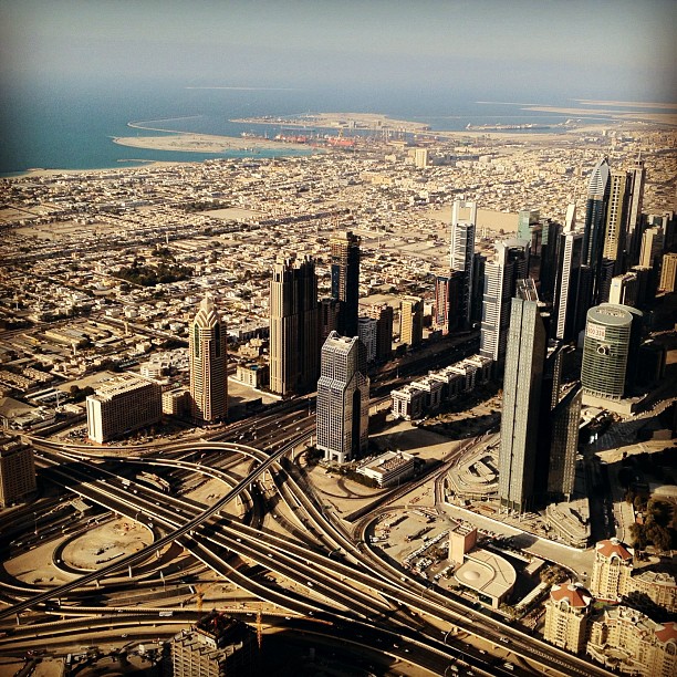 From the Burj Khalifa