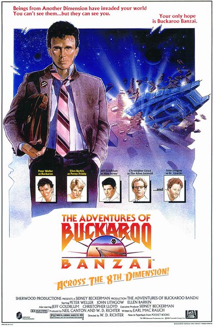 Adventures of Buckaroo Banzai Theatrical release poster