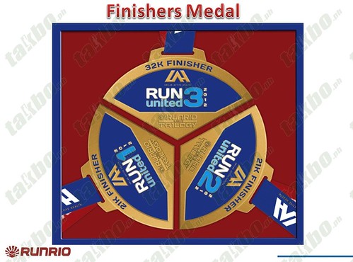 Unilan Run United 2012 Medal