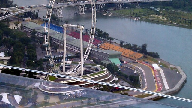 The F1 paddock from above Singapore lightboxcom photo wv86K7D