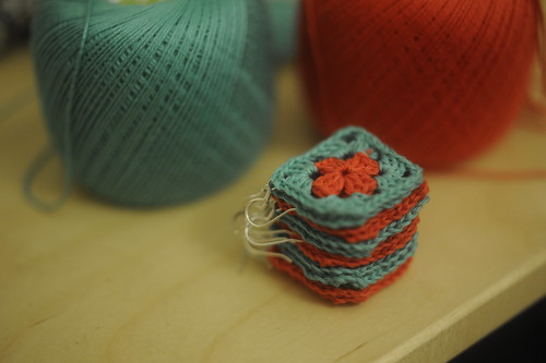 Crochet earings