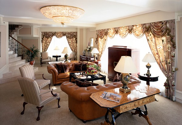 15) The Ritz-Carlton Suite Living Room