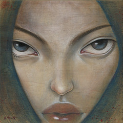 Stella Im Hultberg. Shop. Study of a Face mini painting.