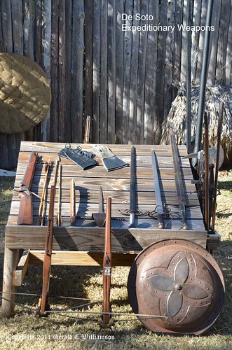 De Soto Expeditionary Weapons by USWildflowers, on Flickr