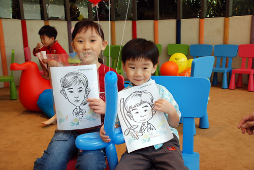 caricature live sketching for Forestque Residence (Wing Tai) - Day 1 - 16