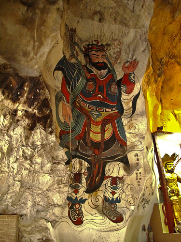 IMG_0044  霹雳洞壁画，Mural from Perak Cave