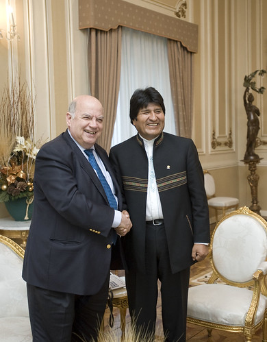 Secretario General de la OEA se reunió con el Presidente de Bolivia