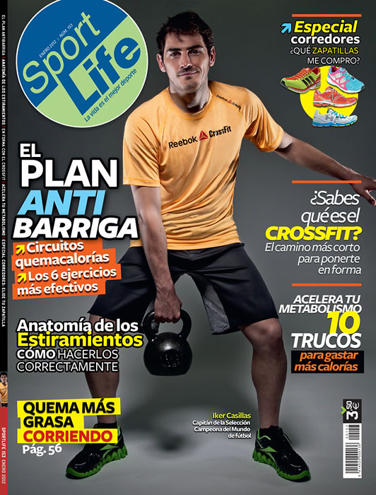 SportLife 153 cover featuring Iker Casillas