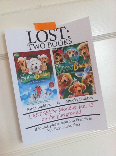 Lost: 2 books.