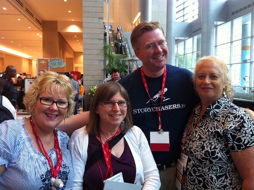 Some of our organizer team for the 2010 K-12 Online Conference