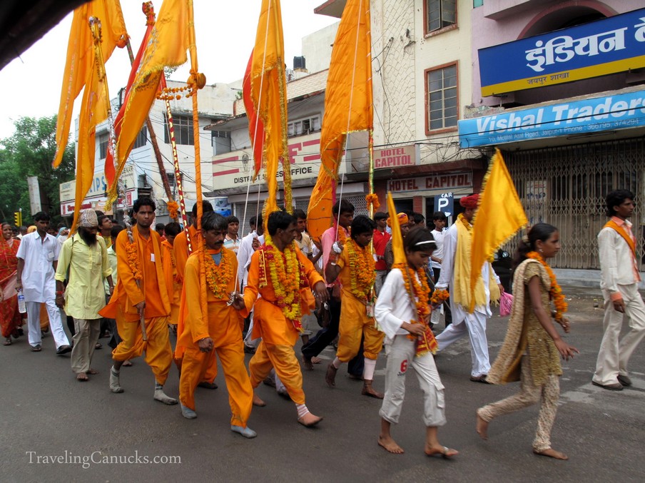 Parade in the Streets of Jaipur