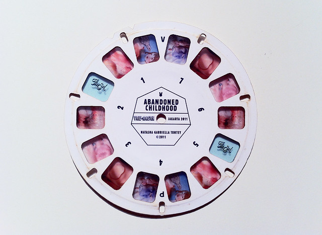 the abandoned childhood viewmaster reel