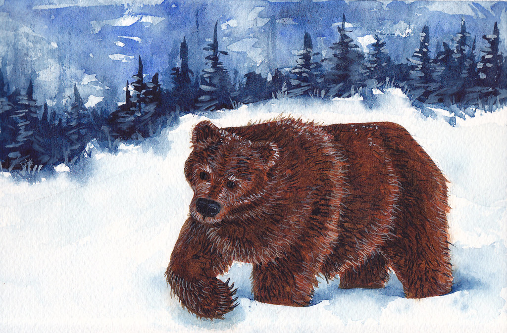 winter bear