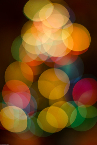 358/365 - Christmas Eve Bokeh by Diane Meade-Tibbetts
