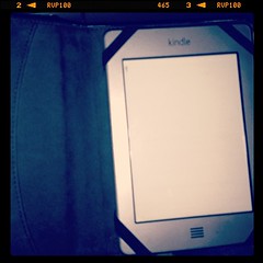 My new #christmas Kindle makes me smile. Especially on #roadtrip s. #photoaday
